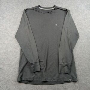 Rip Curl Shirt Men Small UV Protection Long Sleeve Rashguard Surf Top Beach Pool